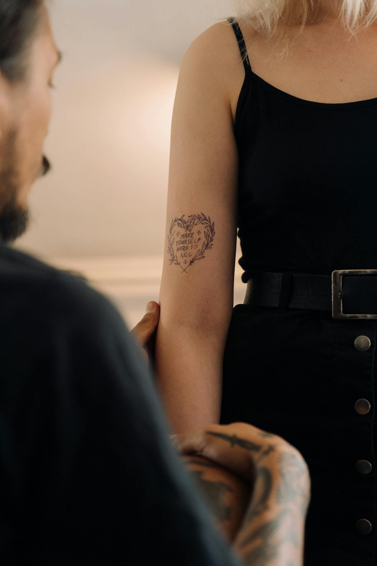 Detailed arm tattoo
