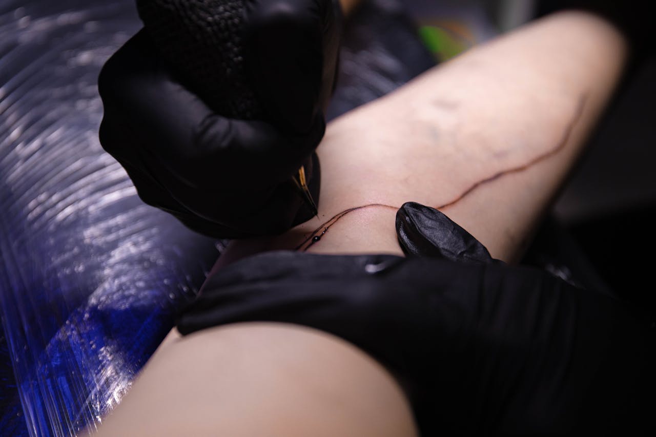 Tattooing process